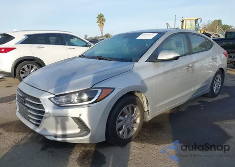 2017 Hyundai Elantra Se из США, поврежденный, VIN 5NPD74LFXHH190179